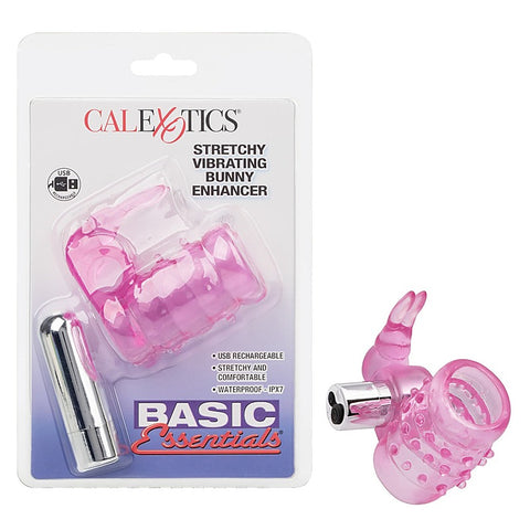 Stretchy Vibrating Bunny Enhancer by California Exotics