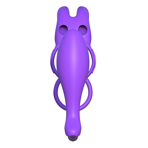 Fantasy C-Cock Ringz Ass-Gasm Vibrating Rabbit Cock Ring