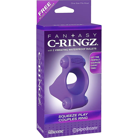 Fantasy C-Ringz Squeeze Play Couples Cock Ring by Pipedream