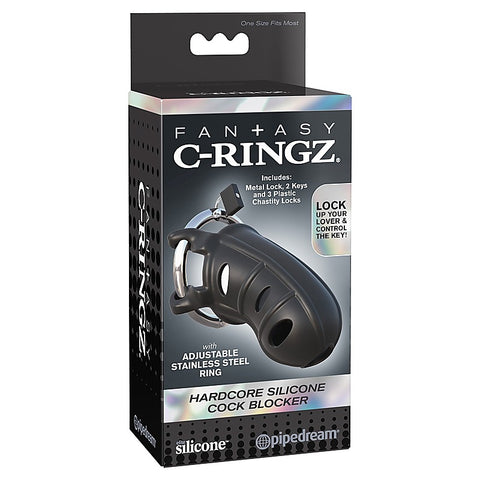 Fantasy C-Ringz Hardcore Silicone Cock Blocker