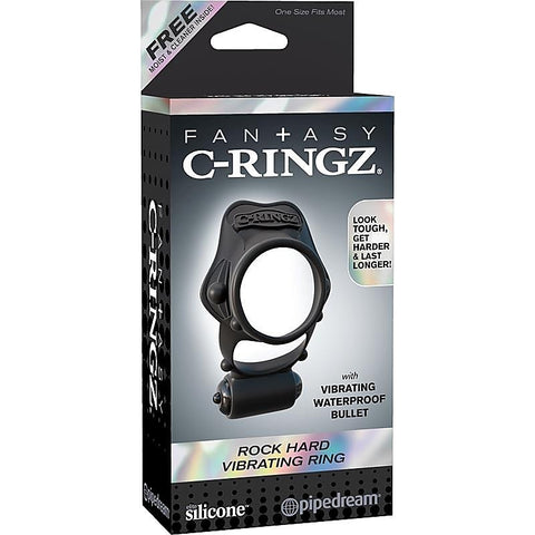 Rock Hard Vibrating Cock Ring by Pipedream Fantasy