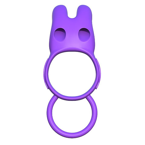 C-Ringz Twin Teazer Rabbit Cock Ring by Pipedream
