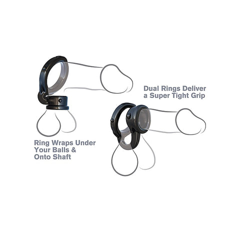 Fantasy C-Ringz Ironman Duo Stretchy Cock Ring