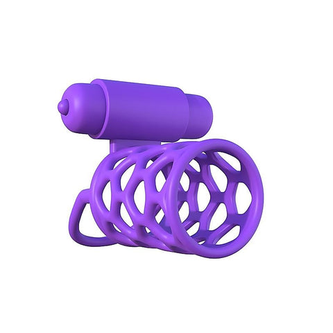Fantasy C-Ringz Vibrating Couples Cock Cage
