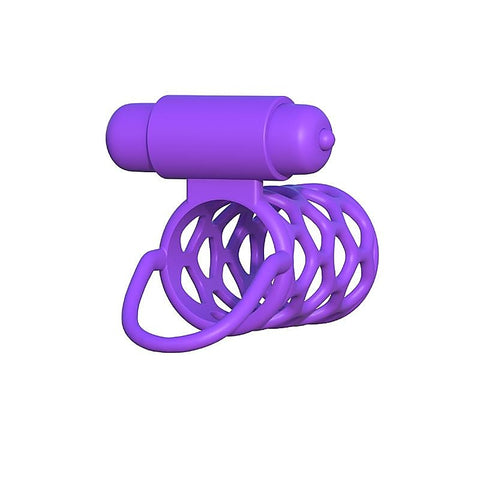 Fantasy C-Ringz Vibrating Couples Cock Cage