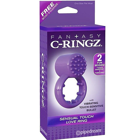 Fantasy C-Ringz Sensual Touch Vibrating Cock Ring