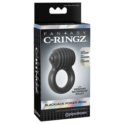 Blackjack Power Cock Ring by Pipedream Products