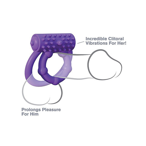 Fantasy C-Cock Ringz Vibrating Prolong Performance Cock Ring