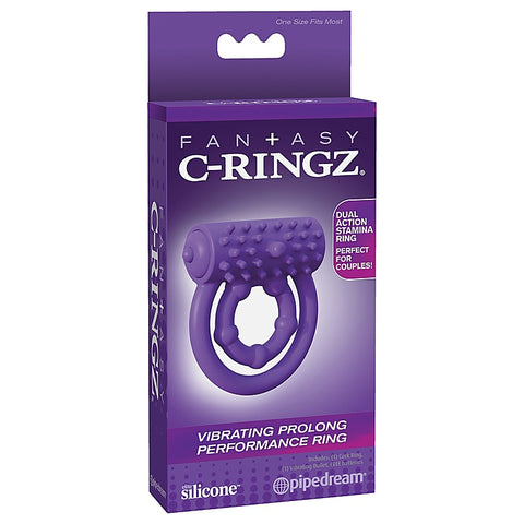 Fantasy C-Cock Ringz Vibrating Prolong Performance Cock Ring