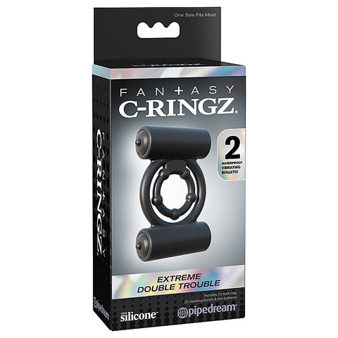 Fantasy C-Ringz Extreme Double Trouble Cock Ring