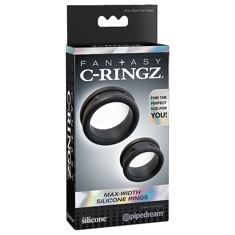 Fantasy C-Ringz Max Width Silicone Cock Rings