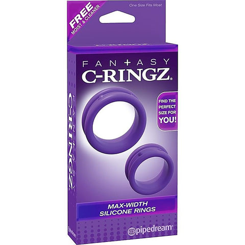 Fantasy C-Ringz Max Width Silicone Cock Rings