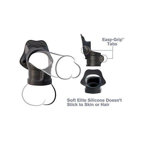 Rock Hard Cock Ring & Ball Stretcher by Pipedream Products