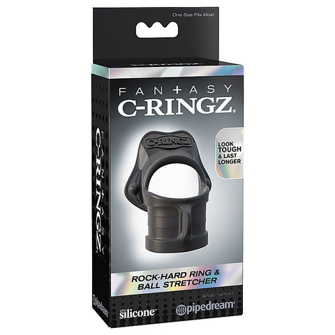Rock Hard Cock Ring & Ball Stretcher by Pipedream Products