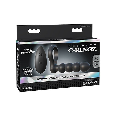 Fantasy C-Ringz Remote Control Double Penetrator