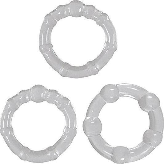 Renegade Intensity Cock Rings 3 Pack by NS Novelties