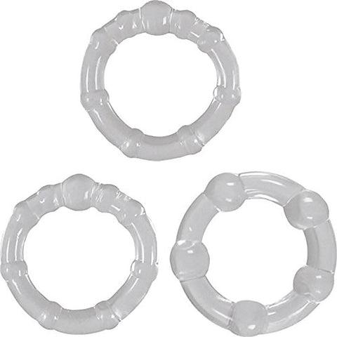 Renegade Intensity Cock Rings 3 Pack by NS Novelties