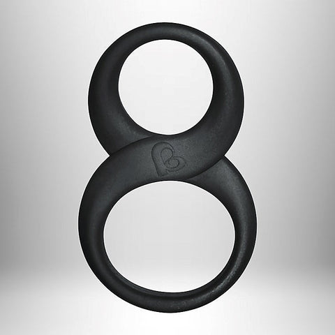 8 Ball Silicone Cock Ring by Rocks Off