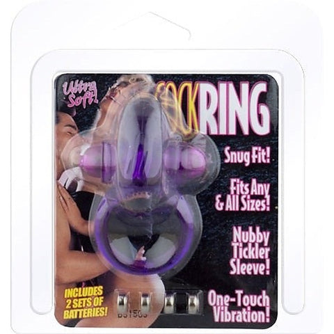 Lavender Bliss Vibrating Cock Ring by Seven Creations