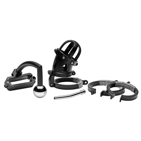 Oppressor Male Confinement Chastity Cage by XR Brands