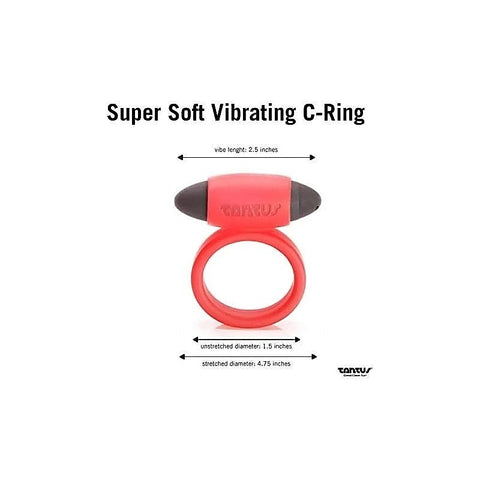 Vibrating Super Soft C-Ring by Tantus