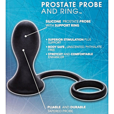 Dr. Joel Kaplan Prostate Probe with Cock Ring