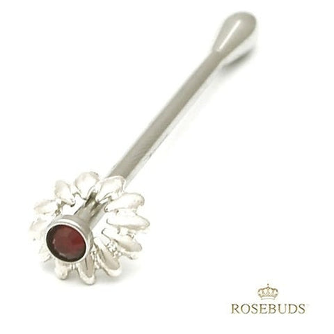 FlowerPin Red by Rosebuds Jewelry