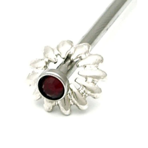 FlowerPin Red by Rosebuds Jewelry