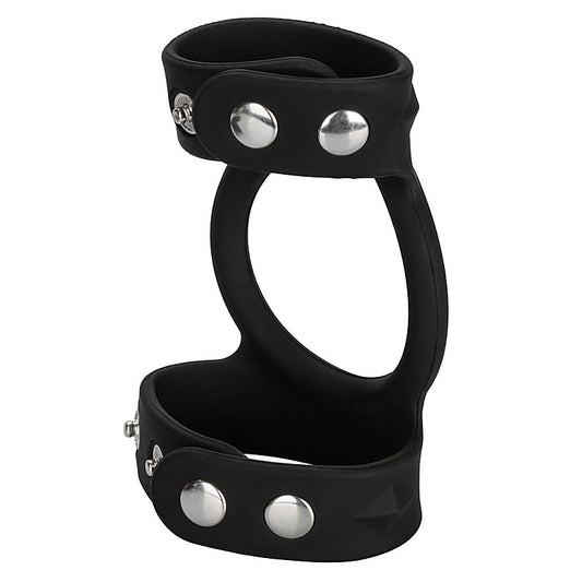 Silicone Tri-Snap Male C and B Cage by California Exotics