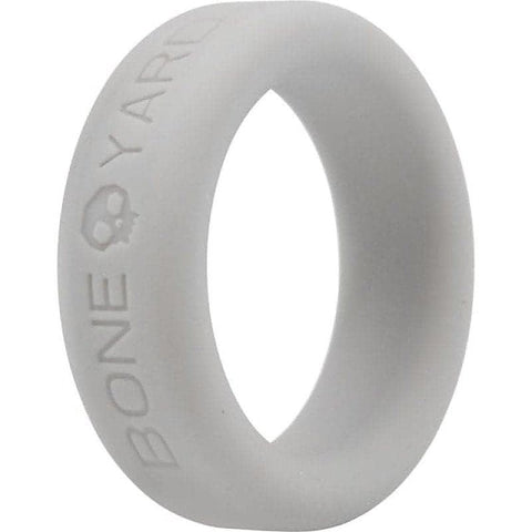 Boneyard Silicone Cock Ring Grey 50MM by C1R Releasing
