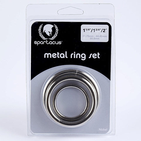 Nickel Metal C Ring Set by Spartacus Enterprises