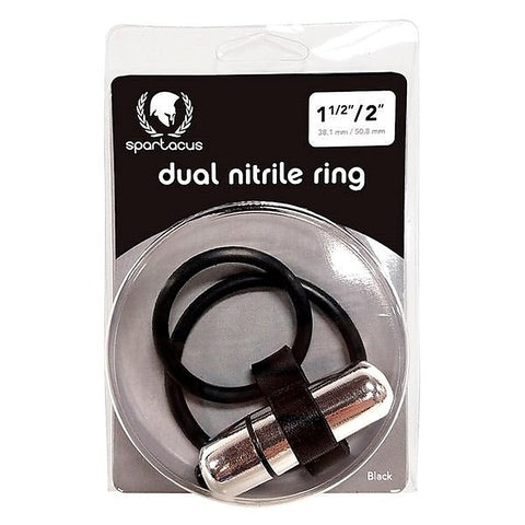 Vibrating Dual Nitrile C Ring with Bullet