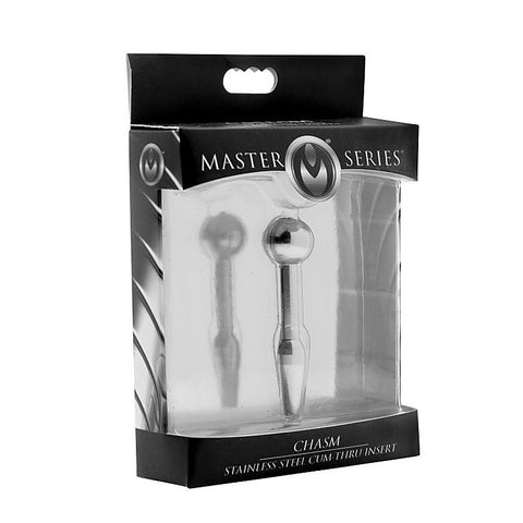 Chasm Stainless Steel Cum-Thru Insert by XR Brands