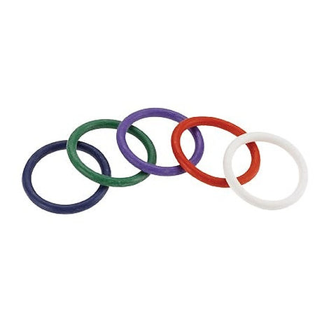 Vibrant Rainbow C-Ring Set by Spartacus Enterprises