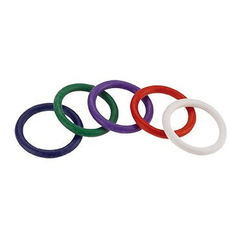 Vibrant Rainbow C-Ring Set by Spartacus Enterprises