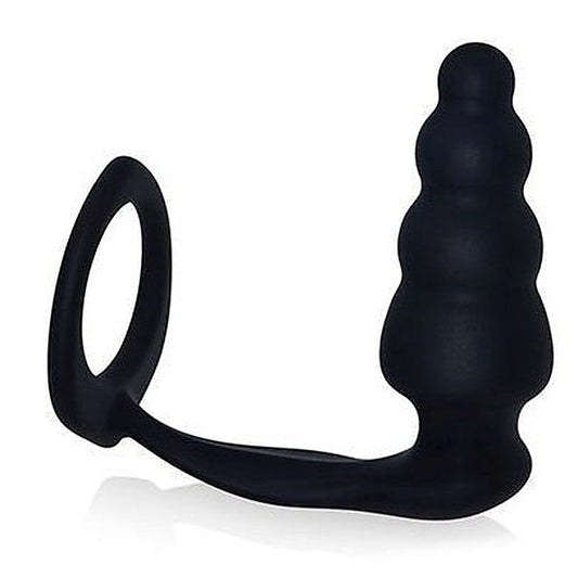 Combo Master Cockring Plug by Lovetoy