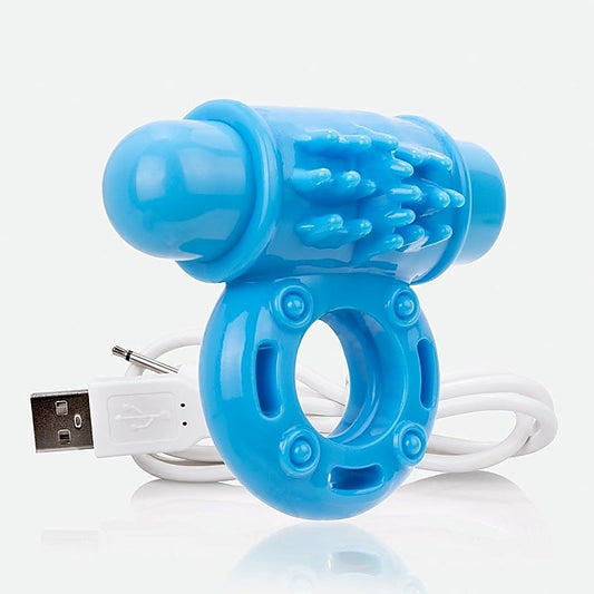 Charged Owow Vibrating Cock Ring by Screaming O