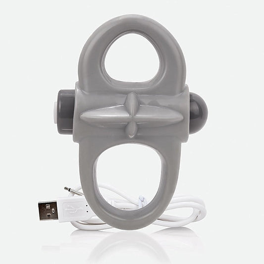 Charged Yoga Vibrating Cock Ring by Screaming O