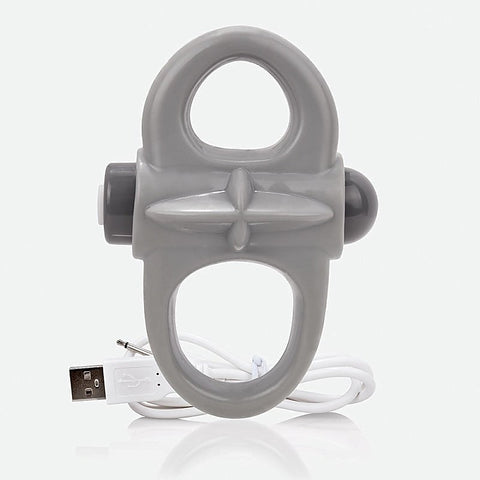 Charged Yoga Vibrating Cock Ring by Screaming O