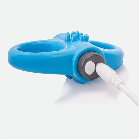 Charged Yoga Vibrating Cock Ring by Screaming O