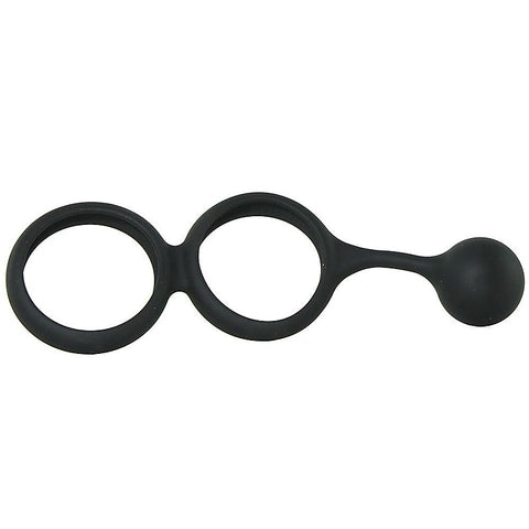 Scrotum Cock Ring with Weight Ball Banger by Nasstoys