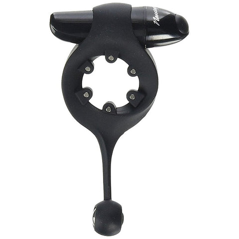 Mack Tuff Power Ultra Cock Ring Black by Nasstoys