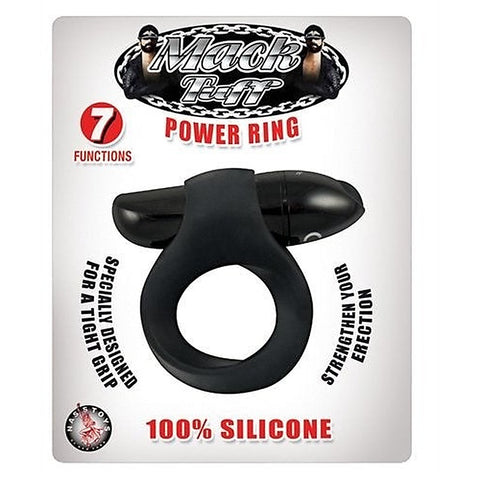 Mack Tuff Power Vibrating Cock Ring by Nasstoys