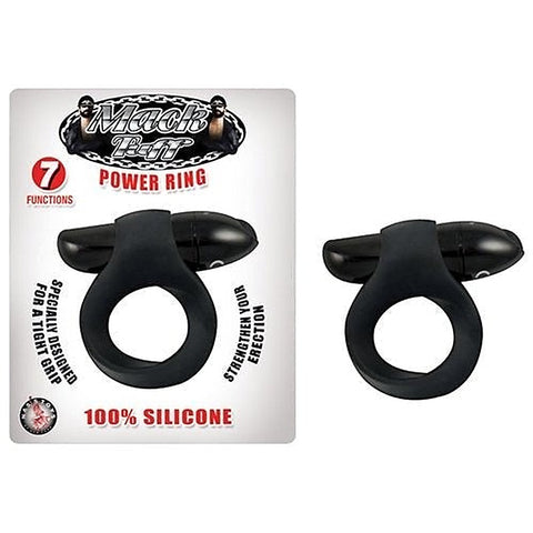 Mack Tuff Power Vibrating Cock Ring by Nasstoys