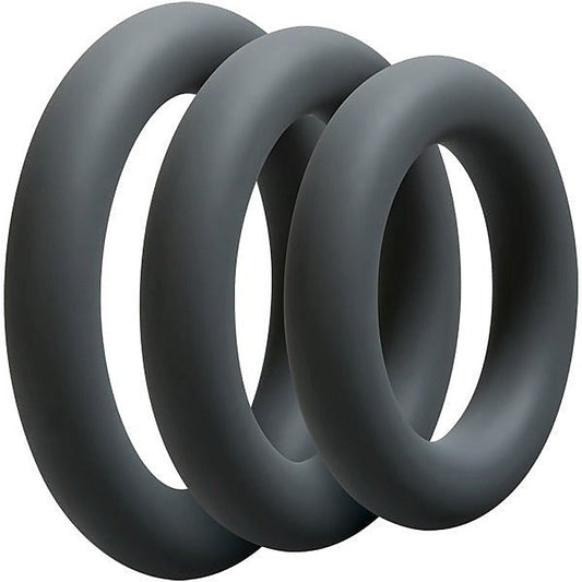 OptiMALE 3 C Ring Set Thick by Doc Johnson