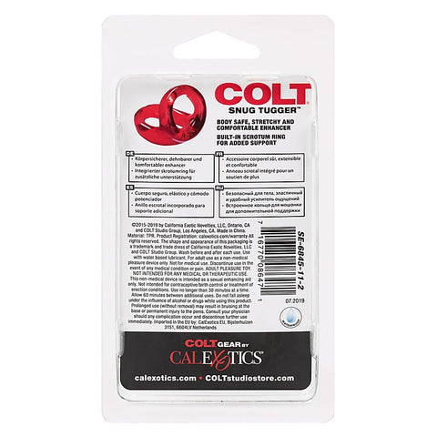 Colt Snug Tugger Stretchy Double Cock Ring