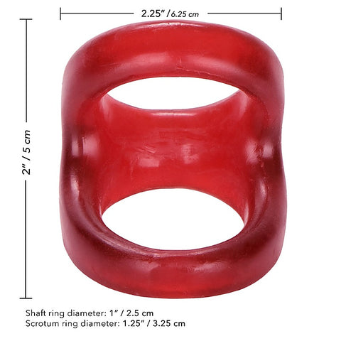 Colt Snug Tugger Stretchy Double Cock Ring