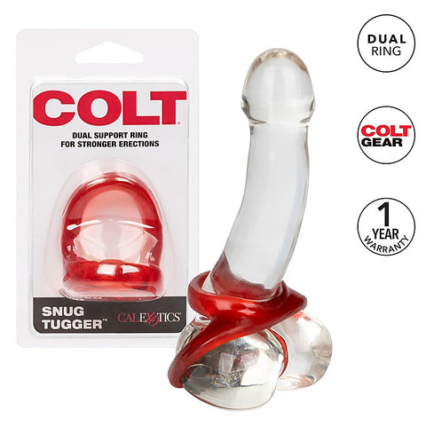 Colt Snug Tugger Stretchy Double Cock Ring