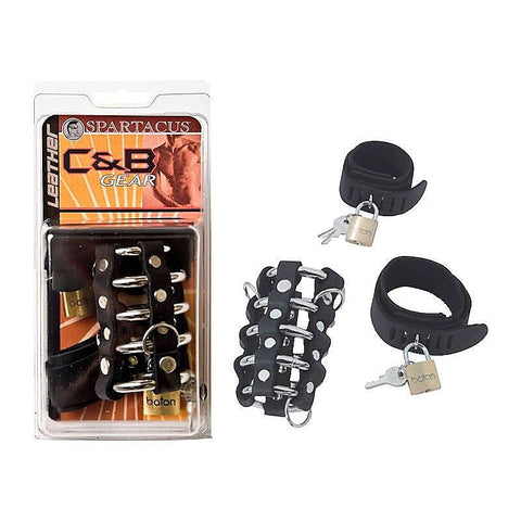Triple Cock Chastity Combo Set by Spartacus Enterprises