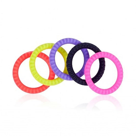 Erection Commander Stretchy Cock Ring 5 Pack